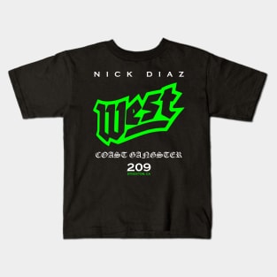 Nick Diaz East Coast Gangster Kids T-Shirt